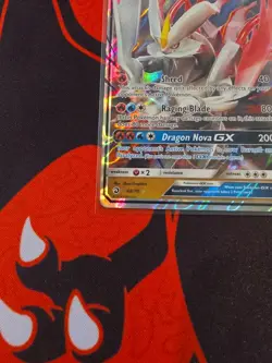Pokemon White Kyurem GX Ultra Rare Holo 48/70 Dragon Majesty 190 HP Basic - Image 4