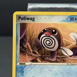 Pokemon Poliwag 67/115 Unseen Forces Regular Non Holo LP - Image 2