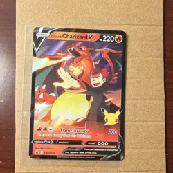 Pokemon TCG Lance's Charizard V SWSH133 Sword & Shield Promo Holo 220HP - Image 1