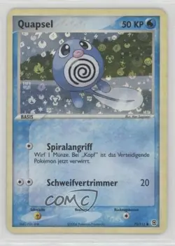 Poliwag German Reverse Foil Pokemon EX FireRed & LeafGreen #75 2004 - Image 1