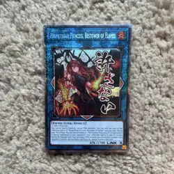 Konami Yugioh Promethean Princess, Bestower Of Flames Starlight Rare RA05-EN107 - Image 1