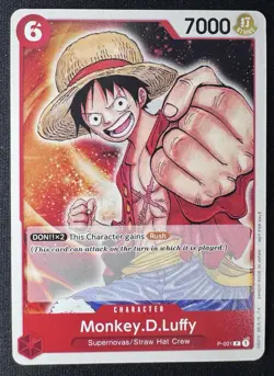 Monkey.D.Luffy (Promotion Pack 2022) P-001 One Piece Promotion Cards Pre Errata - Image 1