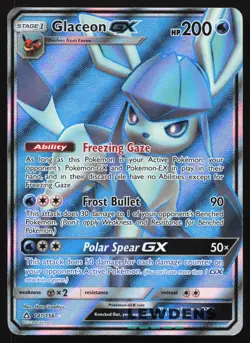 Glaceon GX - 141/156 - Full Art Ultra Rare - Ultra Prism - Pokemon Card - 1 - Image 1