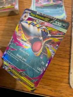 NM! Mega Sharpedo ex (061/094) Phantasmal Flames Double Rare Pokemon Card! - Image 4