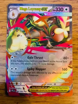 NM! Mega Lopunny ex (084/094) Phantasmal Flames Double Rare Pokemon Card! - Image 1