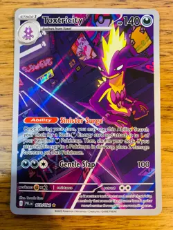 NM! Toxtricity (103/094) Phantasmal Flames Illustration Rare Pokemon Card! - Image 1