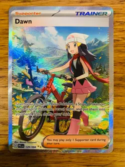 NM! Dawn Trainer (129/094) Phantasmal Flames SIR Pokemon Card! FAST P&P! - Image 1