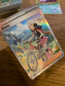 NM! Dawn Trainer (129/094) Phantasmal Flames SIR Pokemon Card! FAST P&P! - Image 3