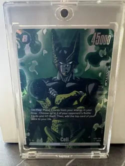 Dragon Ball Super Card Game Alt Art Vegeta + Cell Leader Rare Lot TCG Near Mint - Image 2