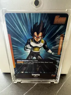 Dragon Ball Super Card Game Alt Art Vegeta + Cell Leader Rare Lot TCG Near Mint - Image 5