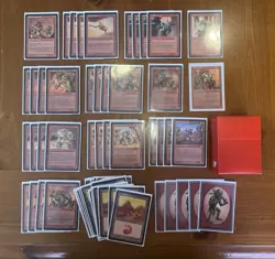 Magic The Gathering Premodern Red Goblin Deck - Image 1