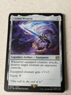 MTG Ultima Weapon Final Fantasy 0563 FFVII NM - Image 1
