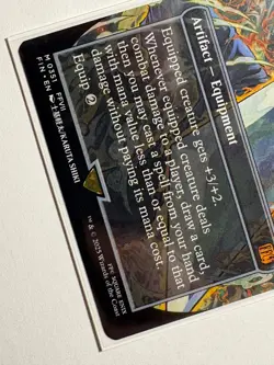Magic: The Gathering MTG FINAL FANTASY #351 Buster Sword (Borderless) - Image 3