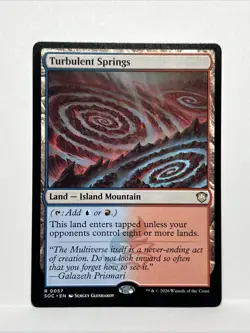 Turbulent Springs Commander: Secrets of Strixhaven Regular💎💎 - Image 1