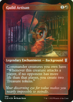 MTG Guild Artisan Foil ** Battle for Baldur's Gate ** English (NM) - Image 1