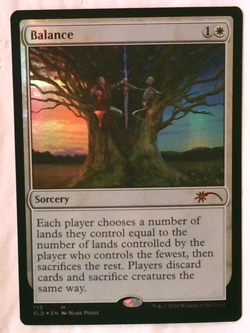 Balance - Secret Lair SLD 173 - Mark Poole Artist Series - Foil - MTG - NM - Image 1