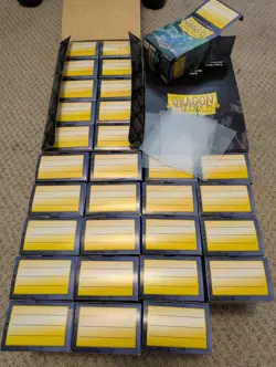 Dragon Shield Clear Matte Card Sleeves - 4 Cases 5706569110017 - Image 1