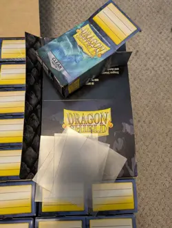 Dragon Shield Clear Matte Card Sleeves - 4 Cases 5706569110017 - Image 2