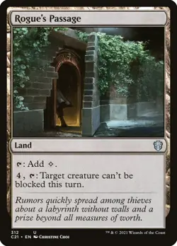MTG Rogue's Passage ** Commander 2021 ** English - Image 1