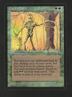 MTG The Dark Gaea's Touch - Image 1
