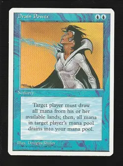 MTG 4th Edition Drain Power - Image 1