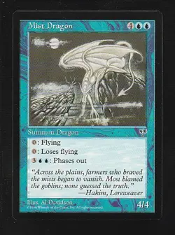 MTG Mirage Mist Dragon - Image 1