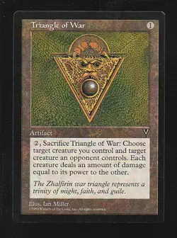 MTG Visions Triangle of War - Image 1