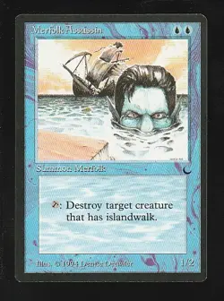 MTG The Dark Merfolk Assassin - Image 1