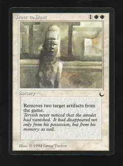 MTG The Dark Dust to Dust - Image 1