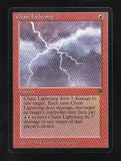 MTG Legends Chain Lightning - Image 1