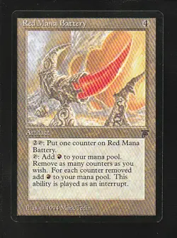 MTG Legends Red Mana Battery - Image 1