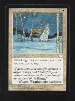 MTG Weatherlight Serra's Blessing - Image 1