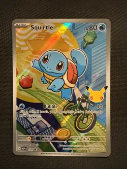 Pokemon First Partner Illustration Series 1 Squirtle - Image 1