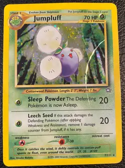Pokemon TCG - Jumpluff 7/111 - Neo Genesis (2000) - Holo Rare - DMG - Image 1