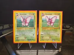 Venomoth x2 (29/64)(31/130) Jungle, Base 2 Pokemon Card Holo/Non Holo 🌟 set LP - Image 1
