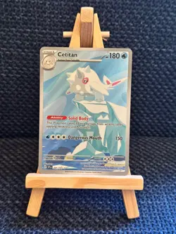 Pokemon Cetitan 201/191 Illustration Rare SV08: Surging Sparks Full Art NM - Image 1