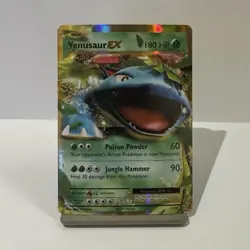 Venusaur EX 1/108 Holo Ultra Rare Evolutions Pokemon TCG Card MP - Image 1