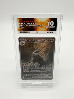 Pokemon Black Bolt Excadrill EX 168/086 Special Illustration ACE 10 - Image 1