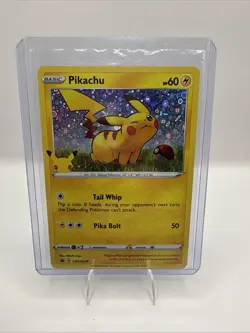 Pokemon TCG Sword & Shield Pikachu SWSH039 General Mills Holo Promo - Image 1