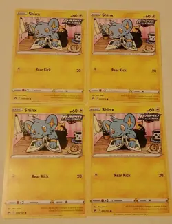 4x Pokemon TCG Crown Zenith: Shinx (039/159) - Common - Near Mint - Image 1