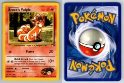 Brock's Vulpix 73/132 Common Gym Heroes Pokemon LP - Image 3
