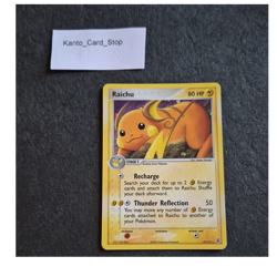 Pokemon TCG Raichu 12/112 Holo Rare NM/LP Stage 1 EX FireRed & LeafGreen 2004 - Image 1