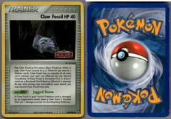 2007 Pokemon, Power Keepers, #84/108 Claw Fossil HP 40, Reverse Holo Common (b) - Image 1