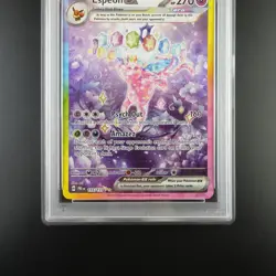 PSA 9 Espeon ex 155/131 Prismatic Evolutions SIR Graded Pokemon Card - Image 3