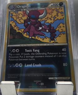 Drapion 4/102 Reverse Holo 2010 Legends Awakened Pokemon Card RETIRED - Image 1