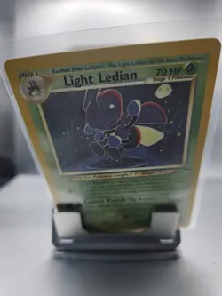 Light Ledian 24/105 Neo Destiny 2002 Pokemon Card 🌙 Vintage WotC Era - Image 3