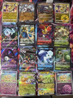 Pokemon 16 Card Lot nm V Max Mega Amazing Ex HOLO Rare Hits Only D73 - Image 1