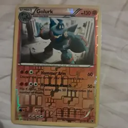 Pokemon card - Golurk Reverse Holo - Noble Victories 72/101 - mp - Image 1