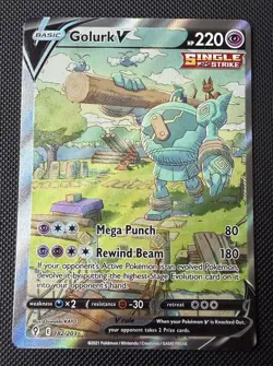 Golurk V 182/203 | Evolving Skies | Ultra Rare | 2021 | Pokemon - Image 1