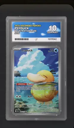 Psyduck 226/217 Mega Evolution: Ascended Heroes, ACE 10 GEM MINT - Pokemon TCG - Image 1